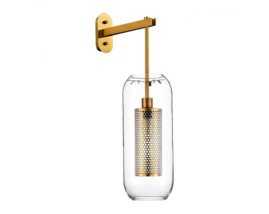 SL1048.301.01 Бра ST-Luce Латунь/Прозрачный E14 1*40W