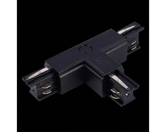 ST030.409.16R1 Т-оБразный токоподвод правый 1 для трехфазного шинопровода ST-Luce Черный