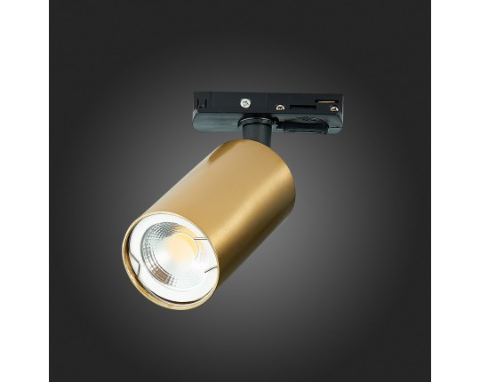 ST300.206.01 Св-к трек. Золотистый GU10 1*50W  IP20 L100xW54xH142 220V Без ламп