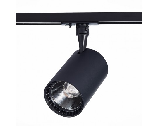 ST351.436.15.36 Св-к трек. Черный LED 1*15W 3000K 1 350Lm Ra≥90 36° IP20 L118xW78xH174 100-240V