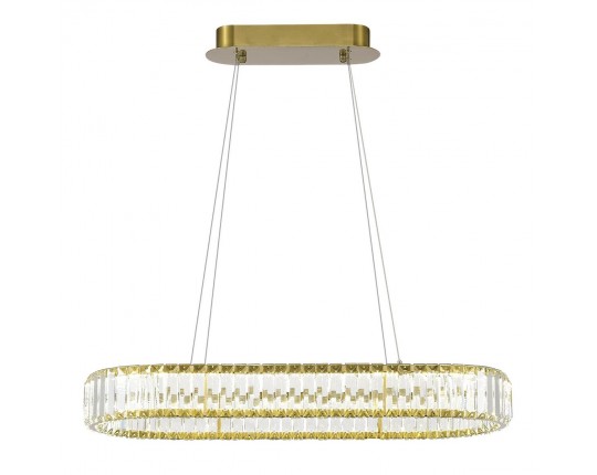 SL1622.323.01 Светильник подвесной ST-Luce Латунь/Прозрачный LED 1*60W 4000K