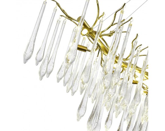 SL1660.213.12 Светильник подвесной ST-Luce Шампань/Шампань, Прозрачный G9 12*5W 4000K