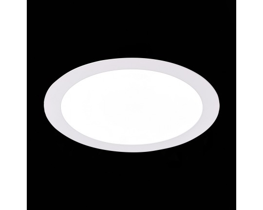 ST209.538.18 Св-к встр. Белый LED 1*18W 3000K 1 296Lm Ra80 110° IP20 D225xH8 90-265V