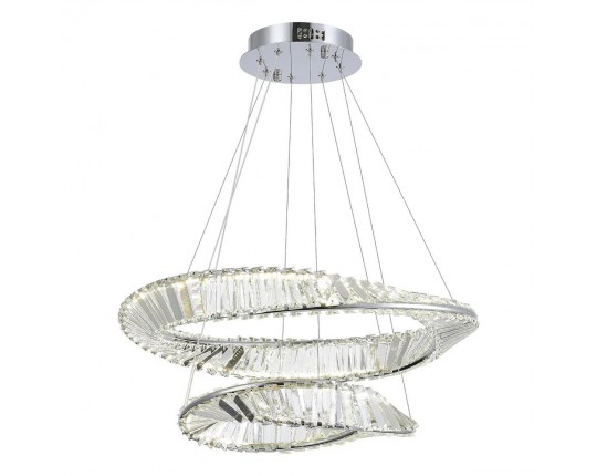 SL6204.101.02 Светильник подвесной ST-Luce Хром/Прозрачный LED 1*52W 4000K