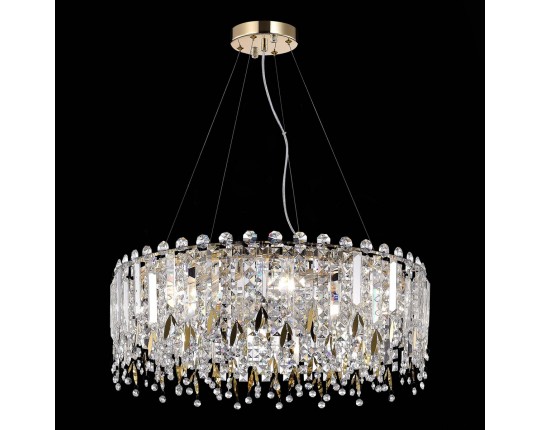 SL1655.203.08 Люстра подвесная ST-Luce Золотистый/Прозрачный E14 8*40W