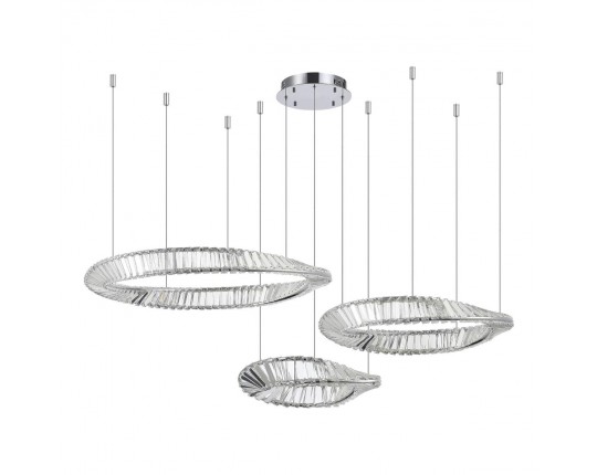 SL6204.111.03 Светильник подвесной ST-Luce Хром/Прозрачный LED 1*97W 4000K