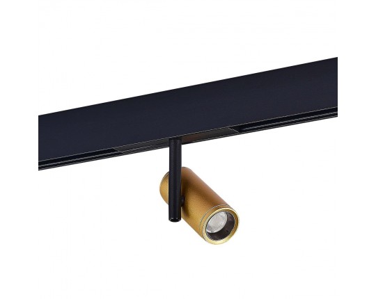 ST808.246.08 Магнитный трековый светильник Золотистый LED 1*8W 4000K 650Lm Ra>90 36° IP20 D42xH135 4