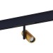 ST808.246.08 Магнитный трековый светильник Золотистый LED 1*8W 4000K 650Lm Ra>90 36° IP20 D42xH135 4