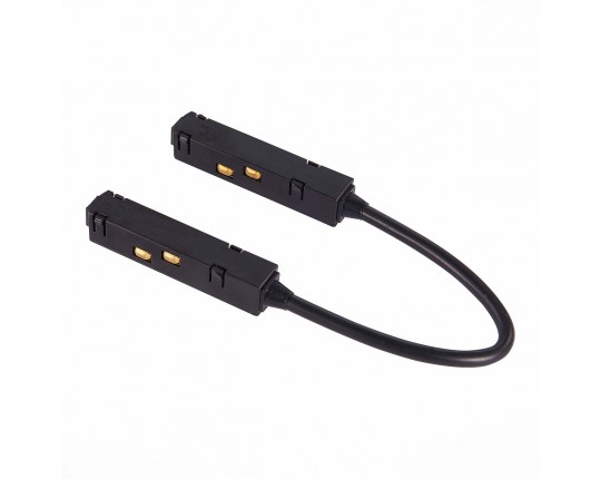 ST006.449.00 Коннектор питания угловой для магнитного шинопровода  ST-Luce Черный
