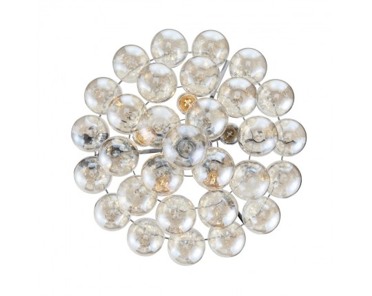 SL432.203.05 Светильник подвесной ST-Luce Хром/Коньячный E27 5*60W