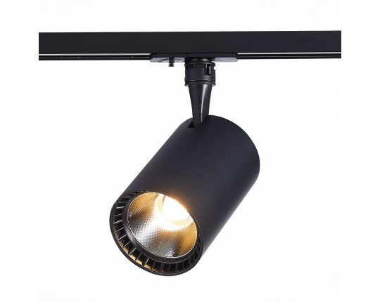 ST351.446.15.36 Св-к трек. Черный LED 1*15W 4000K 1 350Lm Ra≥90 36° IP20 L118xW78xH174 100-240V