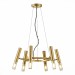 SL1236.203.06 Люстра подвесная ST-Luce Золотистый/Коньячный, Золотистый G9 LED 6*5W