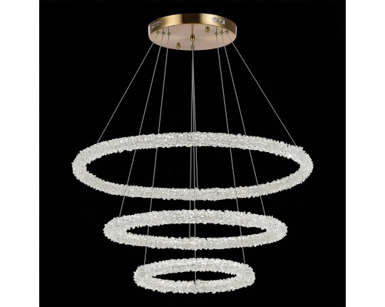 SL6110.203.03 Люстра подвесная ST-Luce Золотистый/Золотистый LED 3*35W 3000 - 6500K