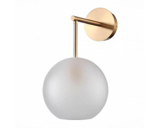 SL1133.501.01 Бра ST-Luce Латунь/Белый E27 1*40W