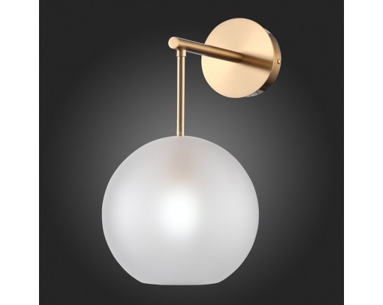 SL1133.501.01 Бра ST-Luce Латунь/Белый E27 1*40W