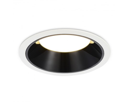 ST755.438.12 Св-к встр. Черный LED 1*12W 3000K 1 080Lm Ra80 120° IP20 D105xH50 100-240V