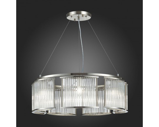 SL1627.103.07 Люстра подвесная ST-Luce Хром/Прозрачный E14 7*40W