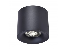 ST761.443.10 Светильник потолочный черный LED 1*10W 4000K 530Lm Ra 36° IP20 D80xH70 170-240VV