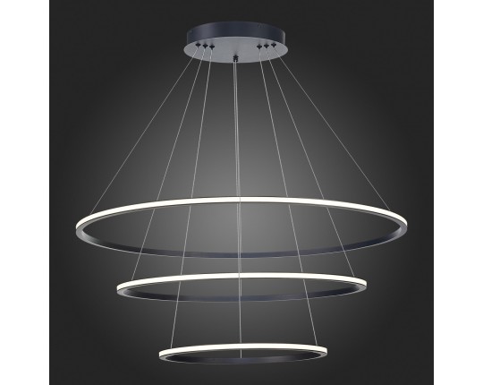 ST604.443.114 Светильник подвесной ST-Luce Черный/Белый LED 1*114W 4000K