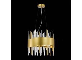 SL1633.203.08 Люстра подвесная ST-Luce Матовое золото/Матовое золото,Прозрачный E14 8*40W