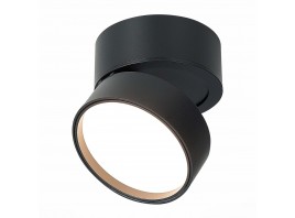 ST651.432.14 Светильник потолочный поворотный Черный LED 1*14W 3000K 1 100Lm Ra>90 120° IP20 D105xH8