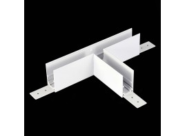 ST007.579.00 Коннектор T-оБразный для подвесного / накладного магнитного  шинопровода ST-Luce Белый