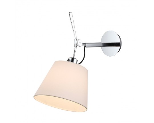 SL464.101.01 Бра ST-Luce Хром/Белый E27 1*40W (из 2-х коробок)