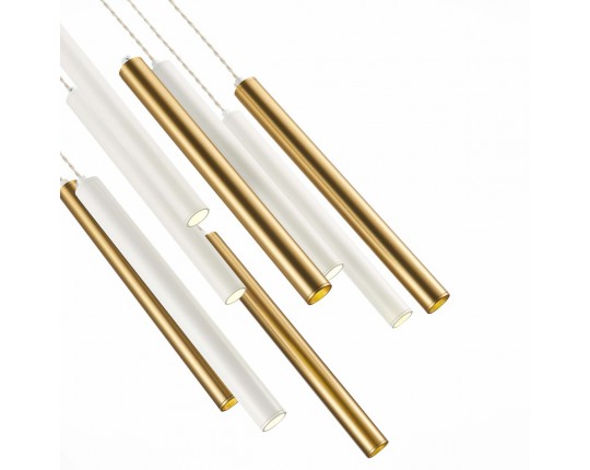 ST153.543.27 Светильник подвесной Белый LED 1*27W 4000K 2 295Lm Ra  IP20 D350xH1 500 180-240V