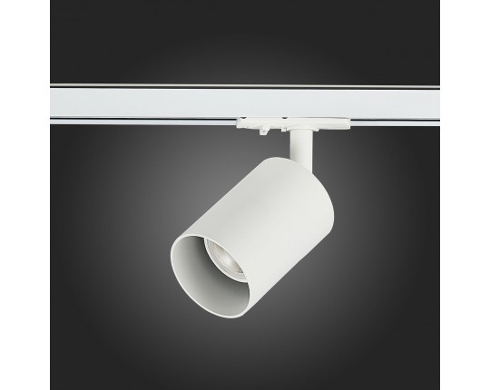 ST302.506.01 Св-к трек. Белый GU10 1*50W  IP20 L100xW70xH172 220V Без ламп