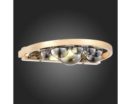 SL1510.201.01 Бра ST-Luce Французское золото/Дымчатый G9 1*5W