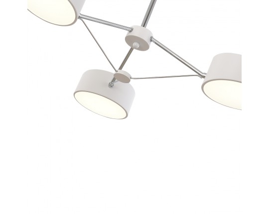 SLE6005-502-03 Светильник потолочный Белый, Хром/Белый LED 3*10W