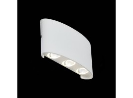 SL089.501.06 Светильник уличный настенный ST-Luce Белый кварцевый/Белый кварцевый, Прозрачный LED 6*