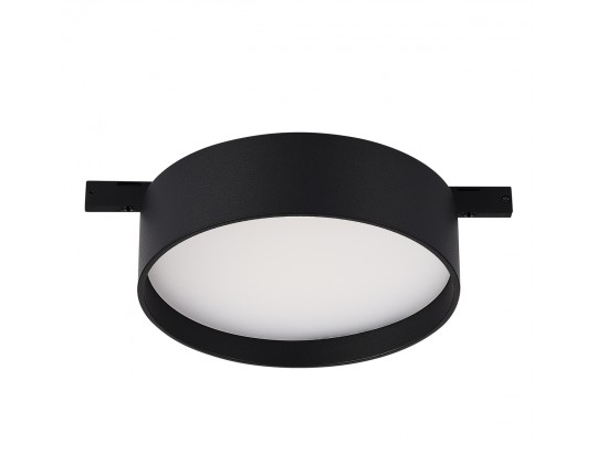 ST670.436.12 Магнитный трековый светильник Черный LED 1*12W 3000K 500Lm Ra>80 100° IP20 D113xH34 24V