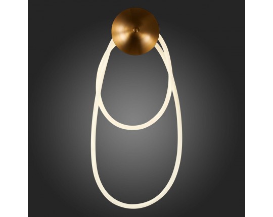 SL6102.301.30 Светильник настенный ST-Luce Латунь/Белый LED 1*30W 4000K