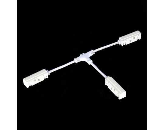 ST006.559.00 Коннектор питания T-оБразный для магнитного шинопровода ST-Luce Белый