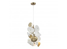 SL1518.303.05 Светильник подвесной ST-Luce Латунь/Белый G9 5*5W 4000K