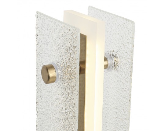 SL6245.204.01 Прикроватная лампа ST-Luce золотистый/Прозрачный LED 1*8W 4000K