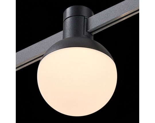 ST815.406.05 Магнитный трековый светильник FARM Черный LED 1*5W 3000K 78Lm Ra90 120 IP20 D75xH109 24