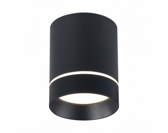 ST115.442.12 Светильник потолочный Черный LED 1*12W 4000K 840Lm Ra>90 120° IP20 D79xH100 170-240V