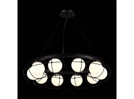 SL1189.403.10 Люстра подвесная ST-Luce Черный/Опал G9 10*5W