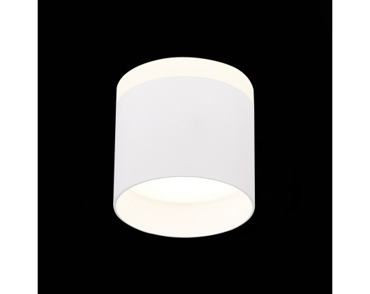 ST102.542.09 Светильник потолочный Белый LED 1*9W 4000K 702Lm Ra>80 120° IP20 D79xH75 170-240V