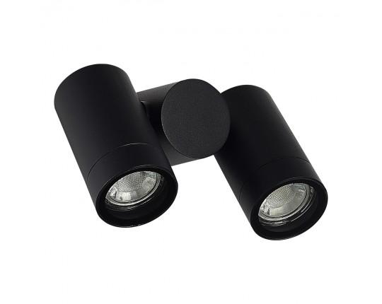 SL9011.402.02 Светильник уличный потолочный ST-Luce черный/белый GU10 2*50W