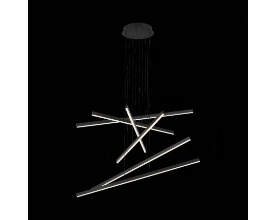 SL394.423.06 Люстра подвесная ST-Luce Черный/Белый LED 1*100W 4000K