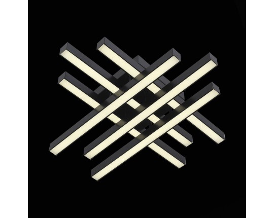 SL933.402.06 Люстра потолочная ST-Luce Черный/Белый,Черный LED 1*36W 3000K/4000K/6000K