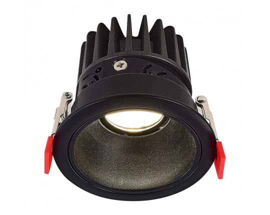 ST851.438.07 Светодиодный модуль Черный LED 1*7W 3000K 560Lm Ra>90 36° IP20 D69xH75 220-240V(глянец)