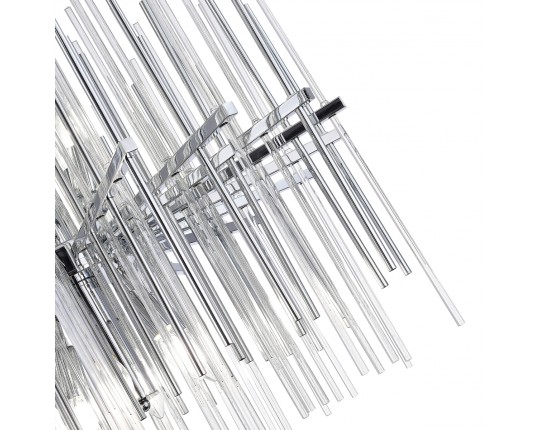 SL1628.103.08 Люстра подвесная ST-Luce Хром/Прозрачный, Хром E14 8*40W