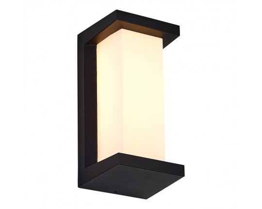 SL9532.411.01 Светильник уличный настенный ST-Luce черный LED 1*10/15/20W 2700/3000/3500/4000/5000K