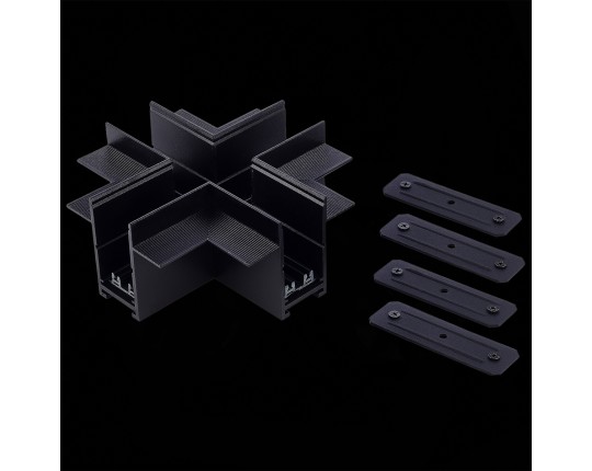 ST021.422.21 X- оБразный  встраиваемый соединитель Skyline 220 ST-Luce Черный