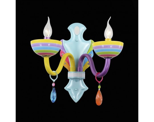 SL672.781.02 Бра ST-Luce Разноцветный/Разноцветный E14 2*40W