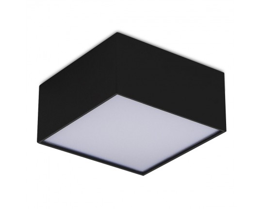 ST608.432.12 Светильник потолочный Черный LED 1*12W 3000K 1 080Lm Ra>90 120° IP20 L120xW120xH55 180-